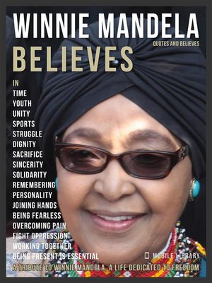 cover image of Winnie Mandela Quotes and Believes